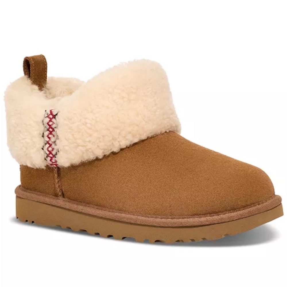 Women's Ultra Mini Braid Cozy Booties